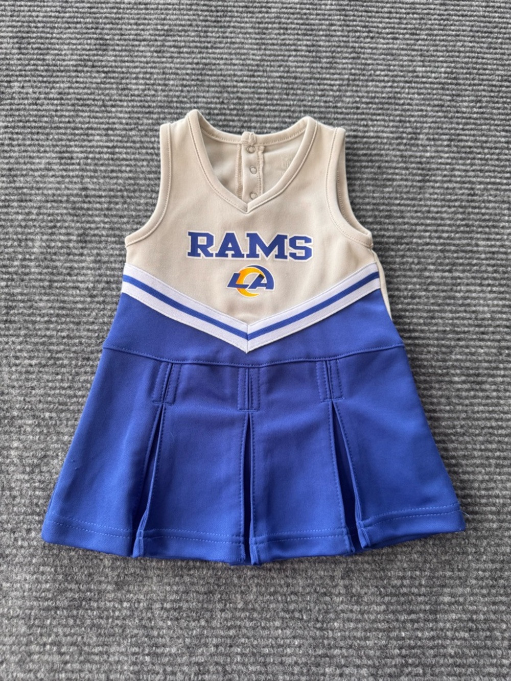NFL Team gear Los Angeles LA Rams cheerleader dress 18 months